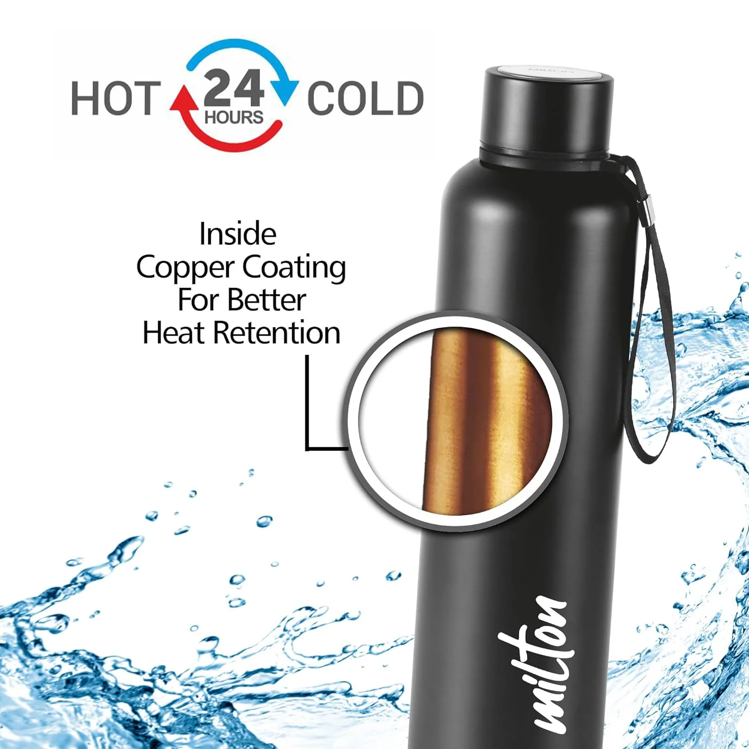 3D Personalized Aura Thermosteel Bottle (Milton) - Image 3