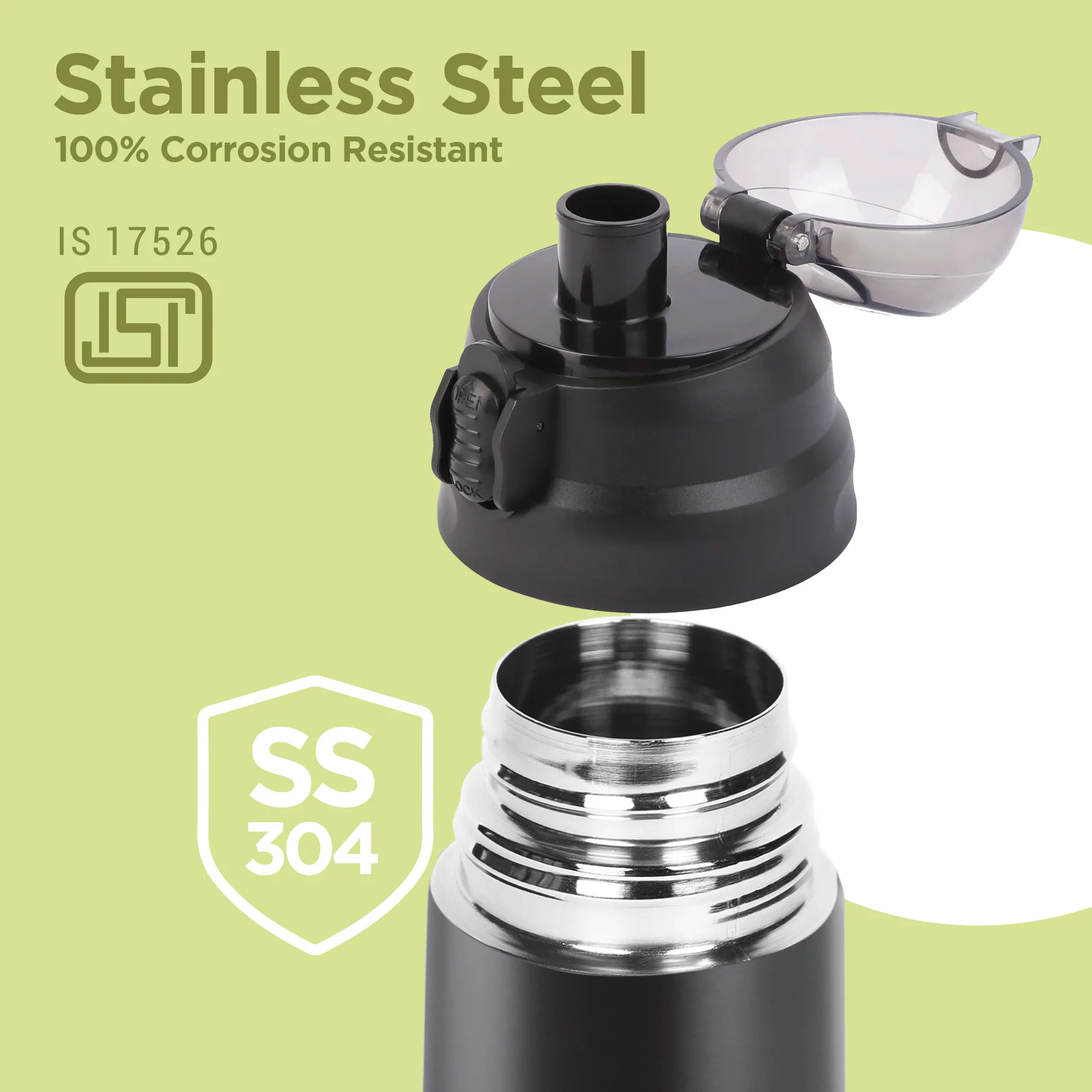 3D Personalized Crown Thermosteel Bottle (Milton) - Image 6