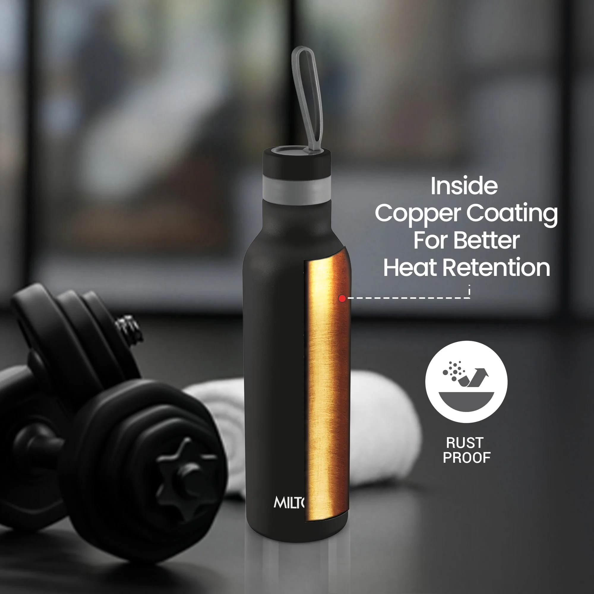 3D Personalized New Smarty Thermosteel Bottle (Milton) - Image 4