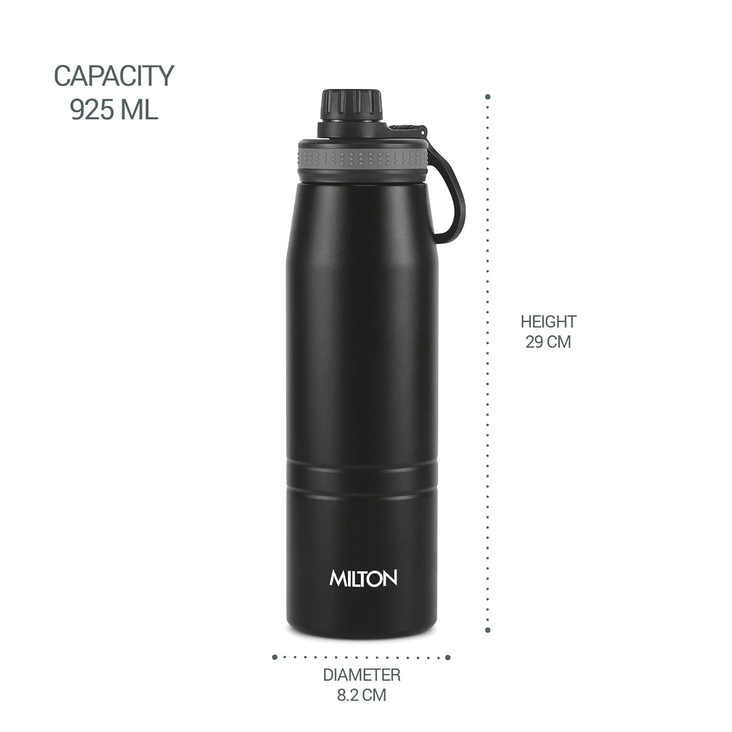 3D Personalized Sparkle Thermosteel Bottle (Milton) - Image 3