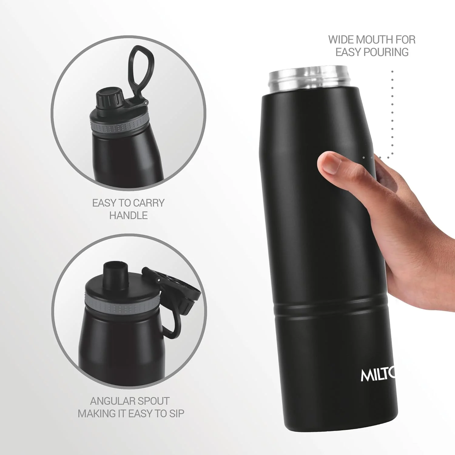 3D Personalized Sparkle Thermosteel Bottle (Milton) - Image 4