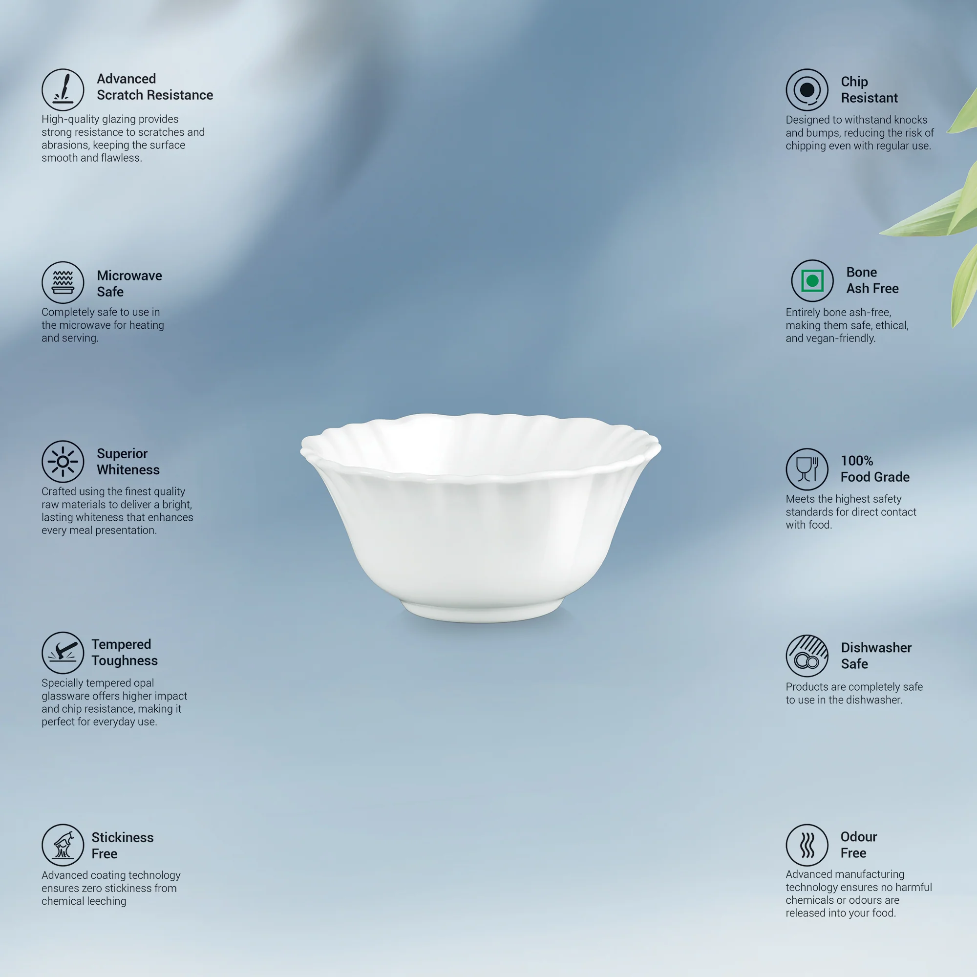 Aurelia Collection 6 Pcs Bowl Set - LAVELLE (Treo By Milton) - Image 2