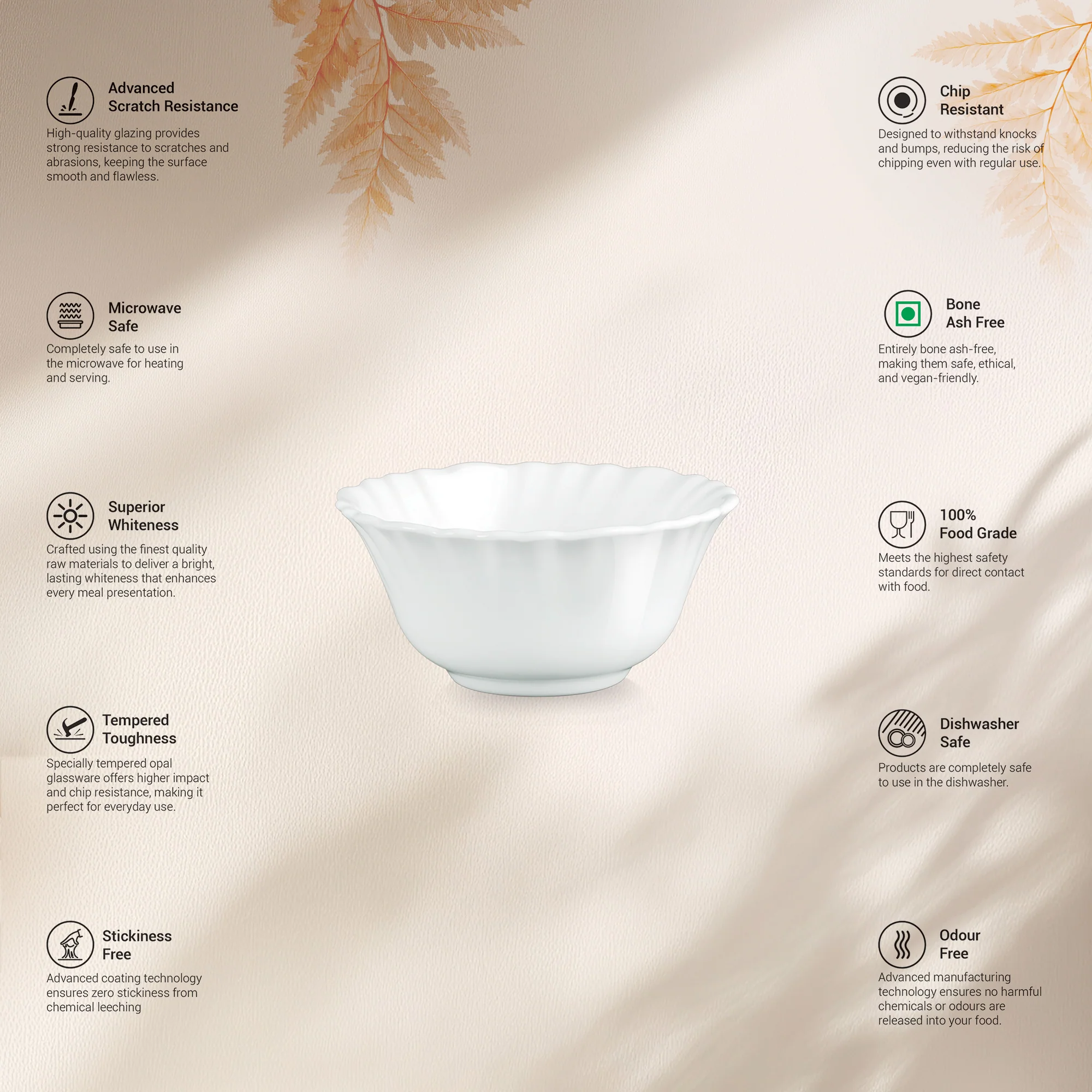 Aurelia Collection 6 Pcs Bowl Set - SILVIA (Treo By Milton) - Image 2