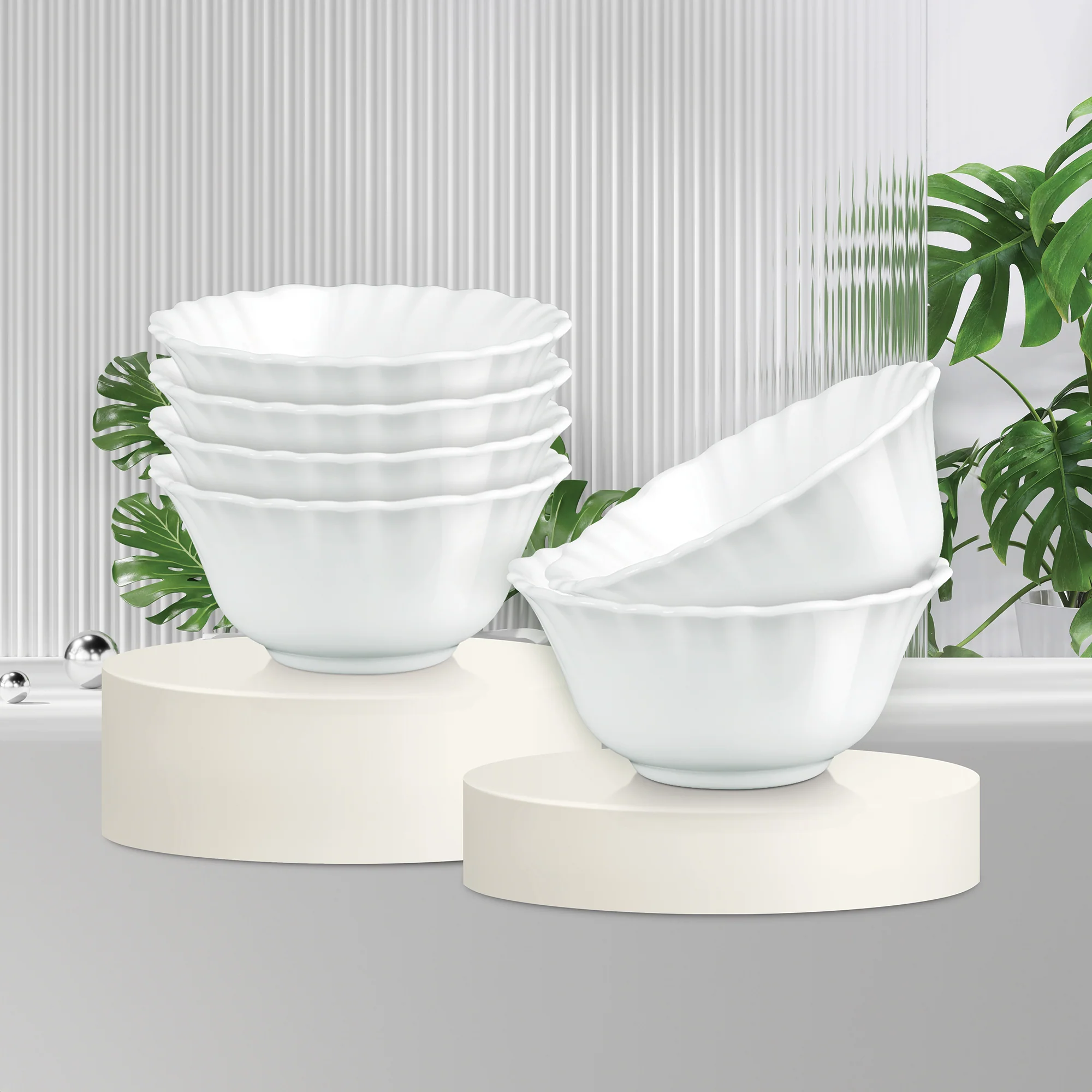 Aurelia Collection 6 Pcs Bowl Set - (Treo By Milton)