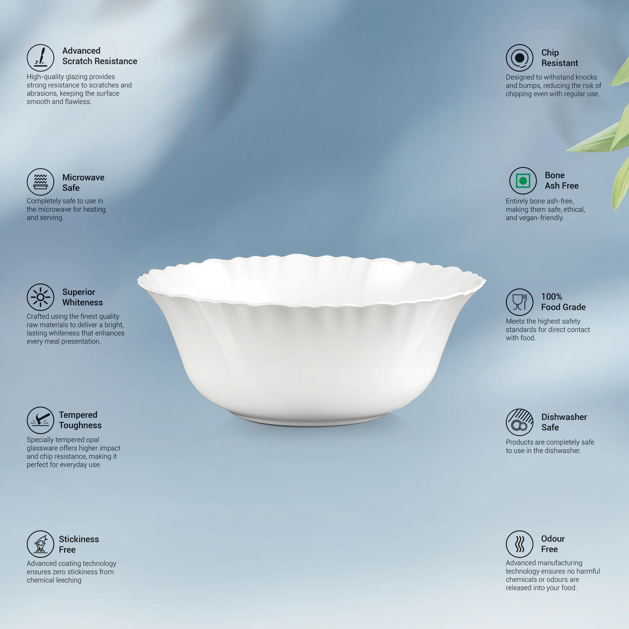Aurelia Collection Serving Bowl 1 Pc - LAVELLE (Treo by Milton) - Image 2