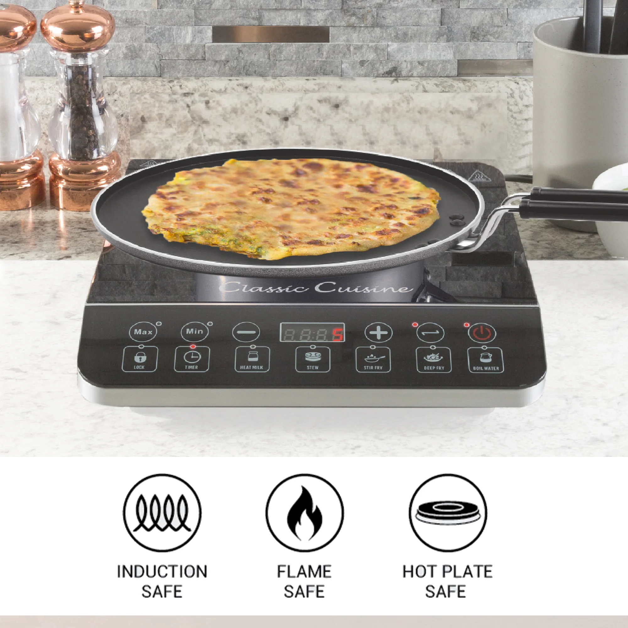 Flat Dosa Tawa Blackpearl (Milton Procook) - Image 2