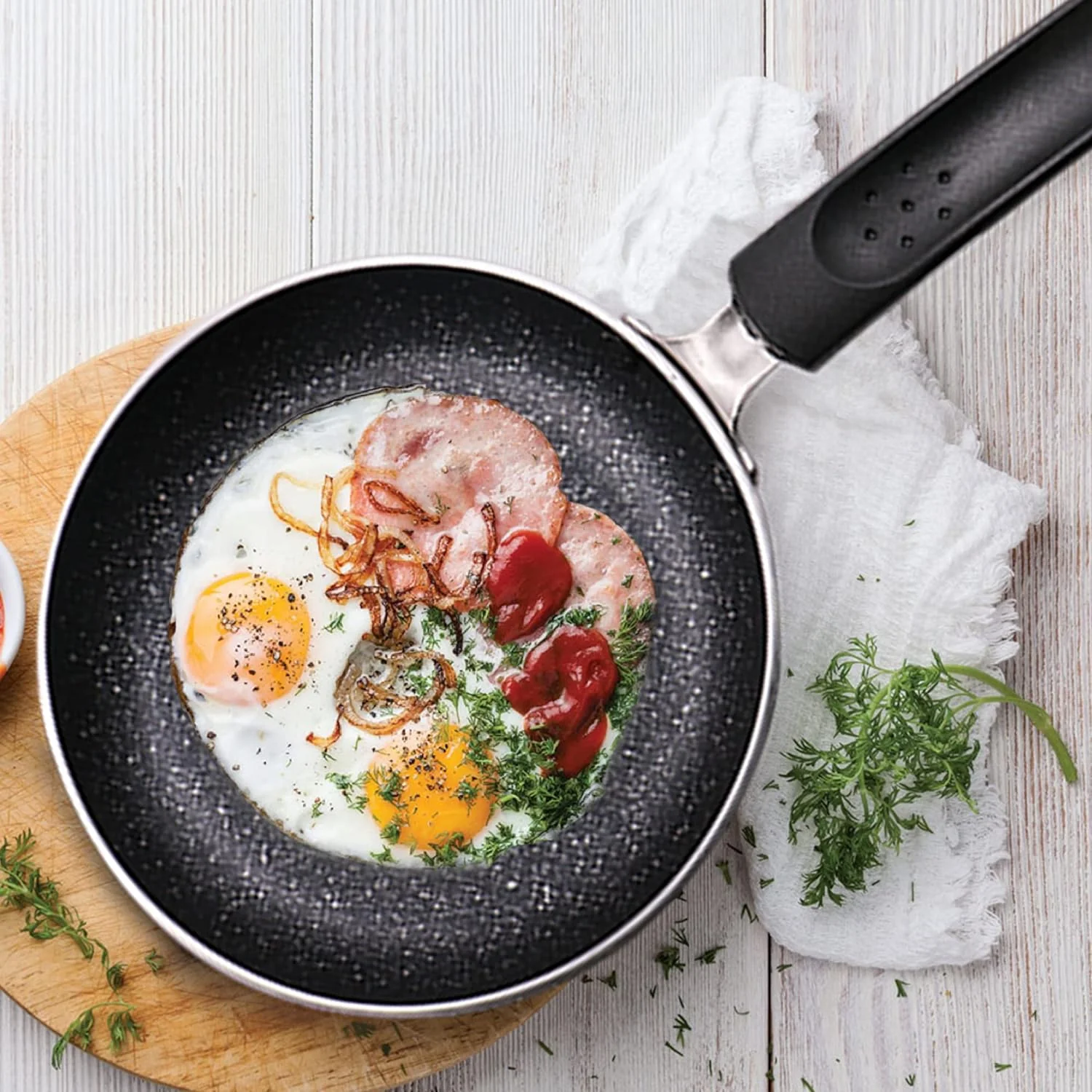 Granito Non Induction Fry Pan (Milton Procook) - Image 2