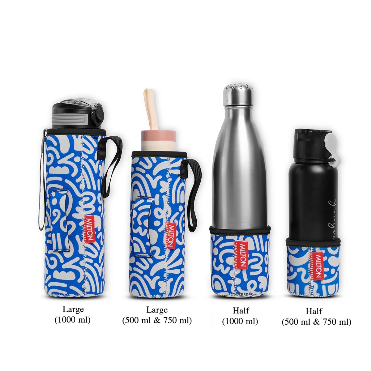 Neoprene Bottle Sleeve - Ocean Sand - Image 2